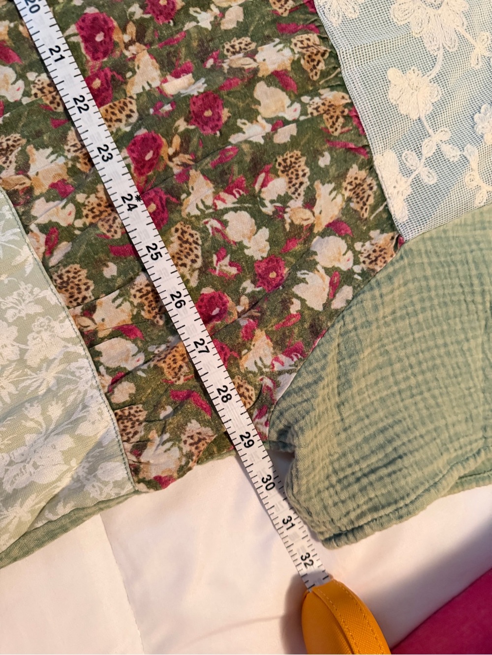 130 Easel Dusty Sage Short Sleeve Mix Minerals Top - Picture 5 of 7